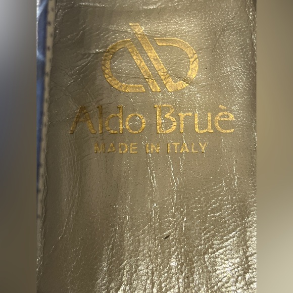 Aldo Brue Men's Navy Loafers size 40 - Picture 7 of 16